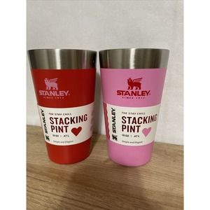 Stanley Stacking Pint Set Valentines Day Target Exclusive Pink and Red